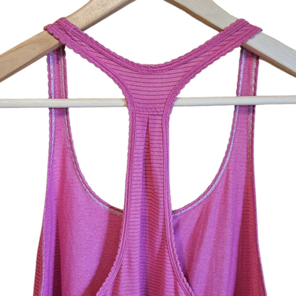 Lululemon 105 F Singlet Tank Top Racerback Pink Women's Medium * - Picture 5 of 6